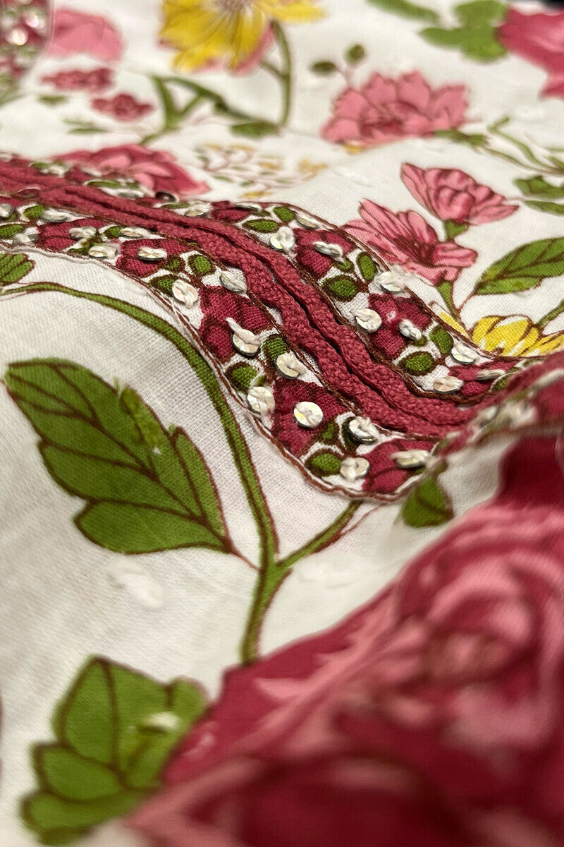 Gauhar Nafisa Sanganeri Kurta