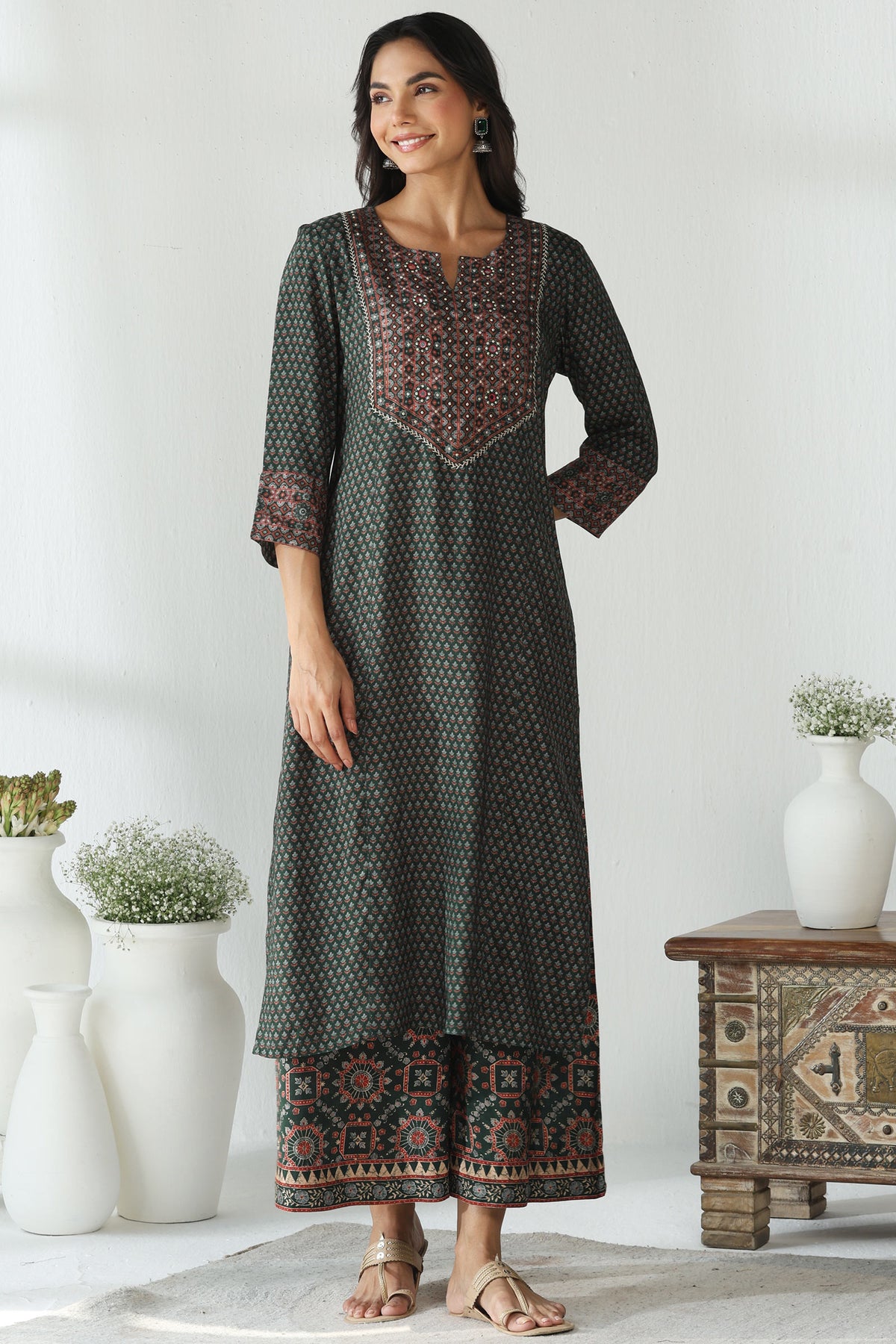 Rangrez Ziah Kurta