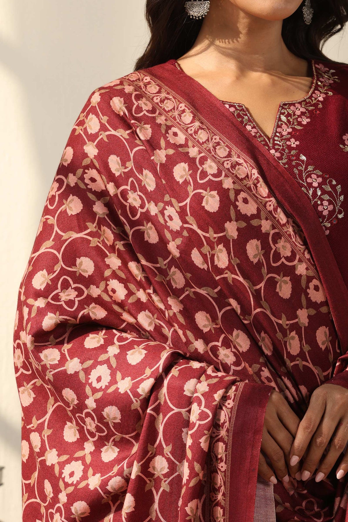 Naadirah Gulbahar Dupatta