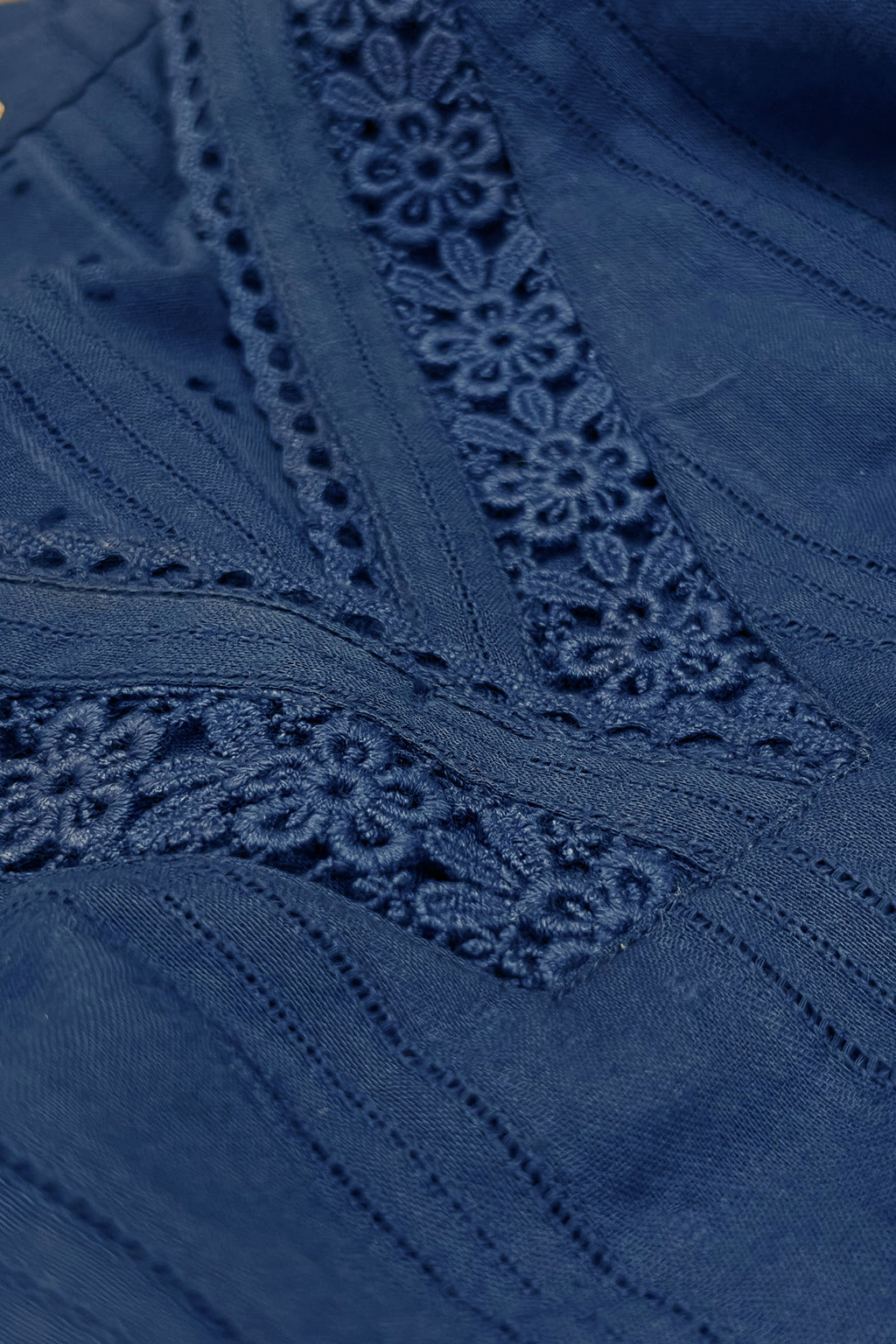 Roza Sehr Blue Kurta