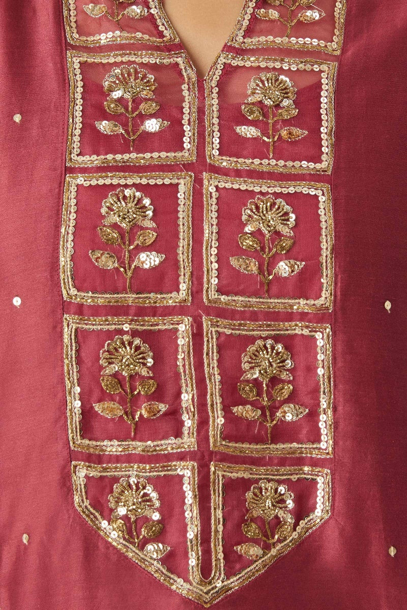 Sanaa Sahira Chanderi Kurta