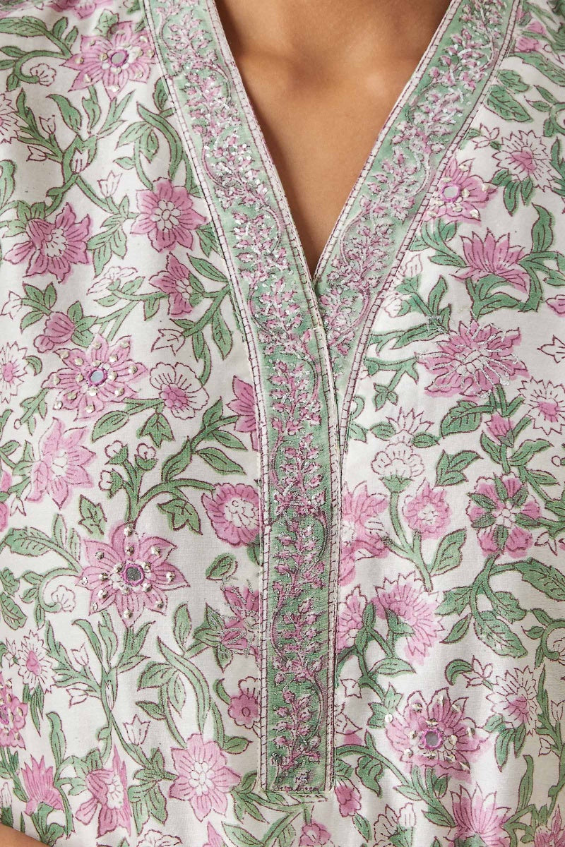 Sanaa Mahnoor Chanderi Kurta