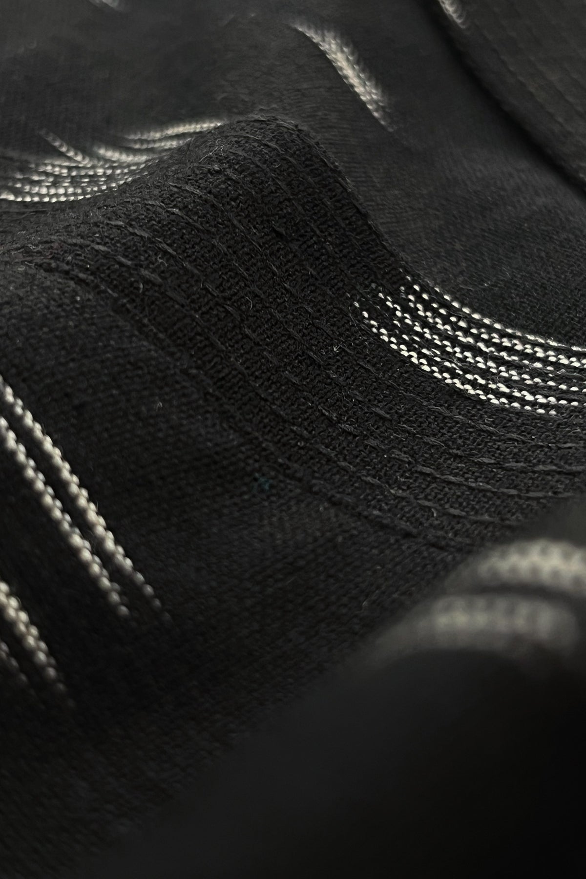 Gulbarg Rumaisa Black Ikat Kurta