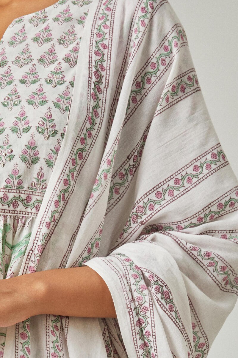 Roz Meher Nahid Sanganeri Dupatta