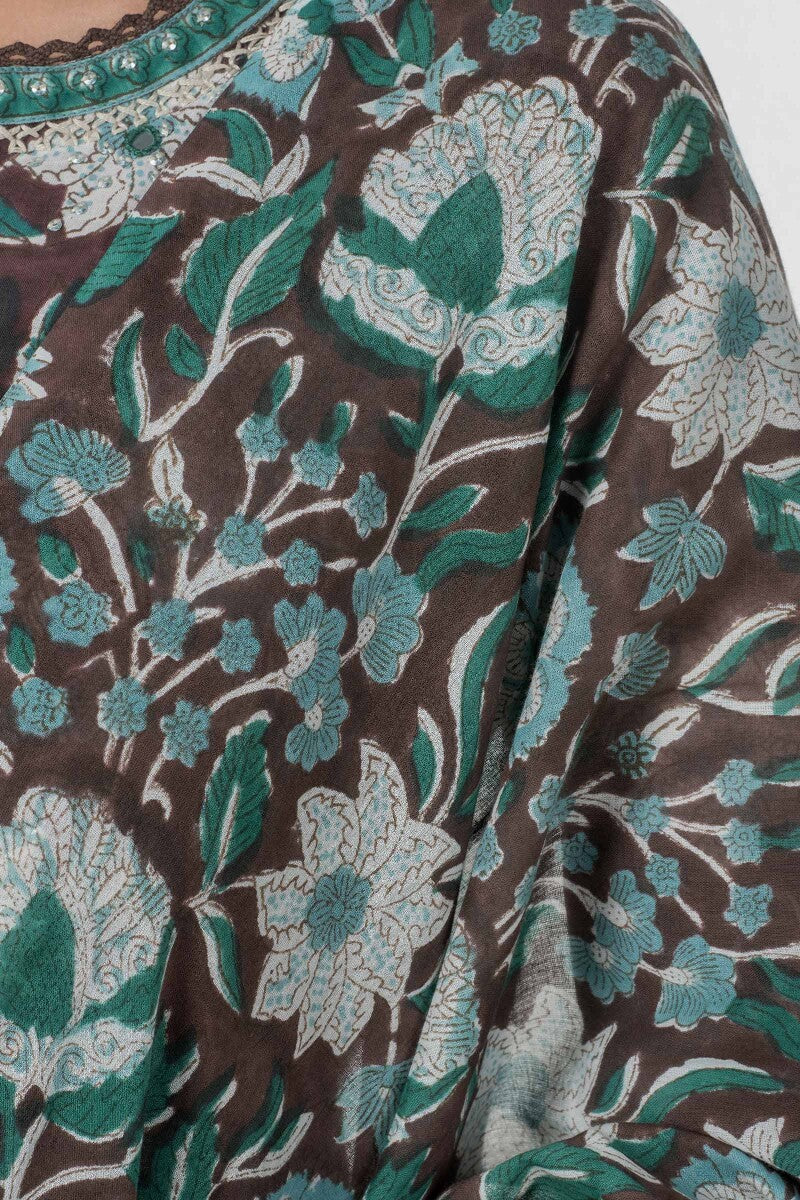 Gauhar Zafrina Sanganeri Dupatta
