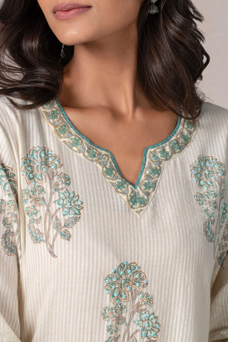 Nasrine Simar Sanganeri Kurta