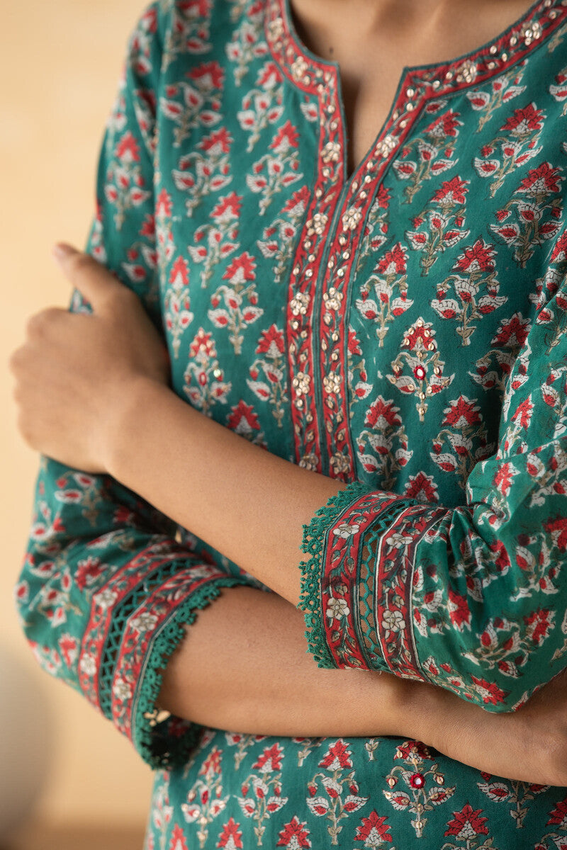 Gauhar Rahima Sanganeri Kurta