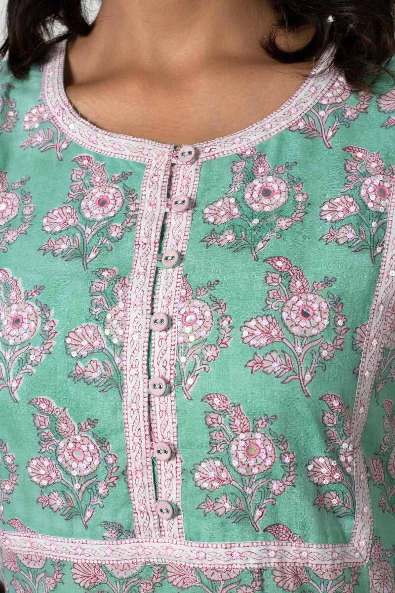Roz Meher Mirza Sanganeri Kurta