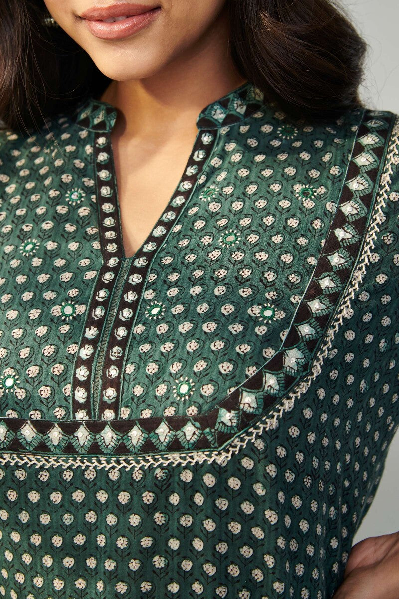 Sehra Farah Bagru Kurta