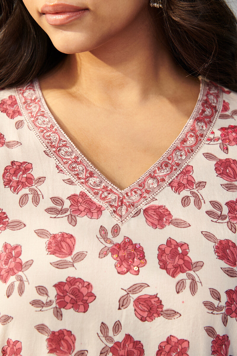 Gulbarg Alizeh Sanganeri Kurta