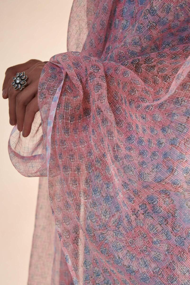 Gauhar Siya Sanganeri Kota Dupatta