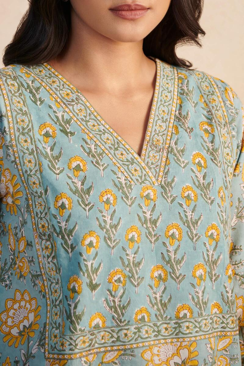 Gauhar Riza Sanganeri Kaftan