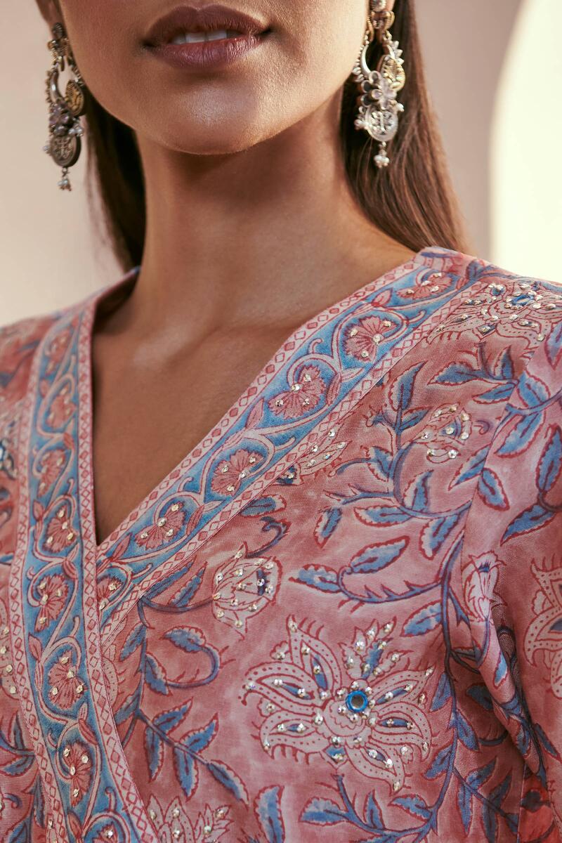 Gul Bano Amairah Chanderi Kurta