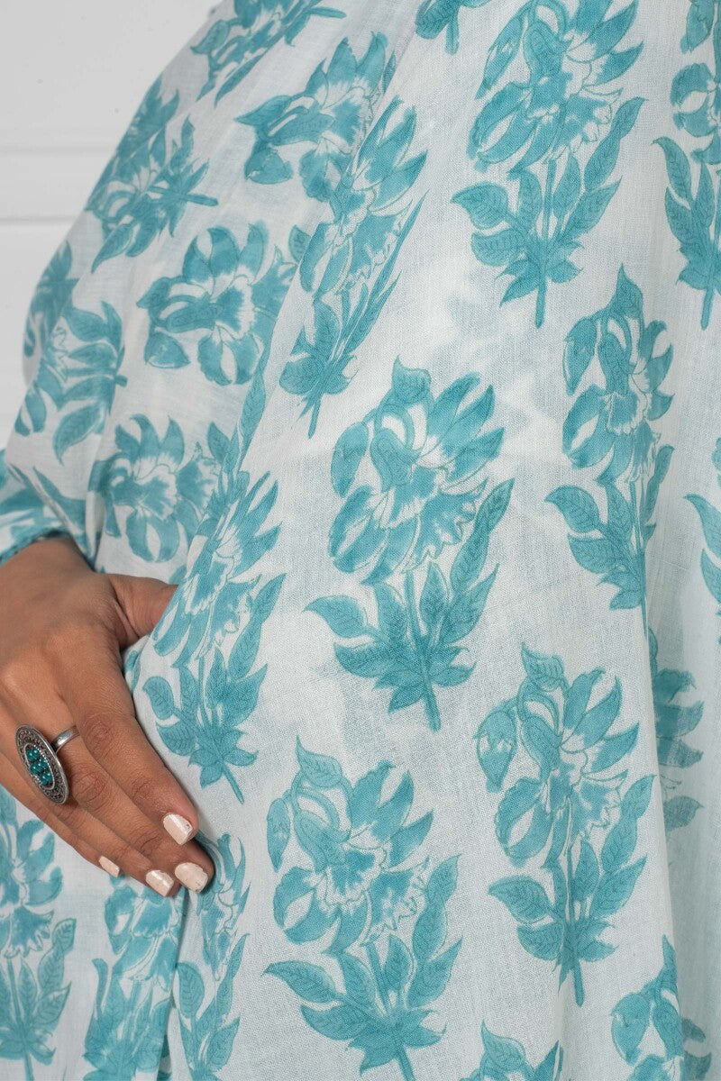 Falak Zeenat Sanganeri Dupatta