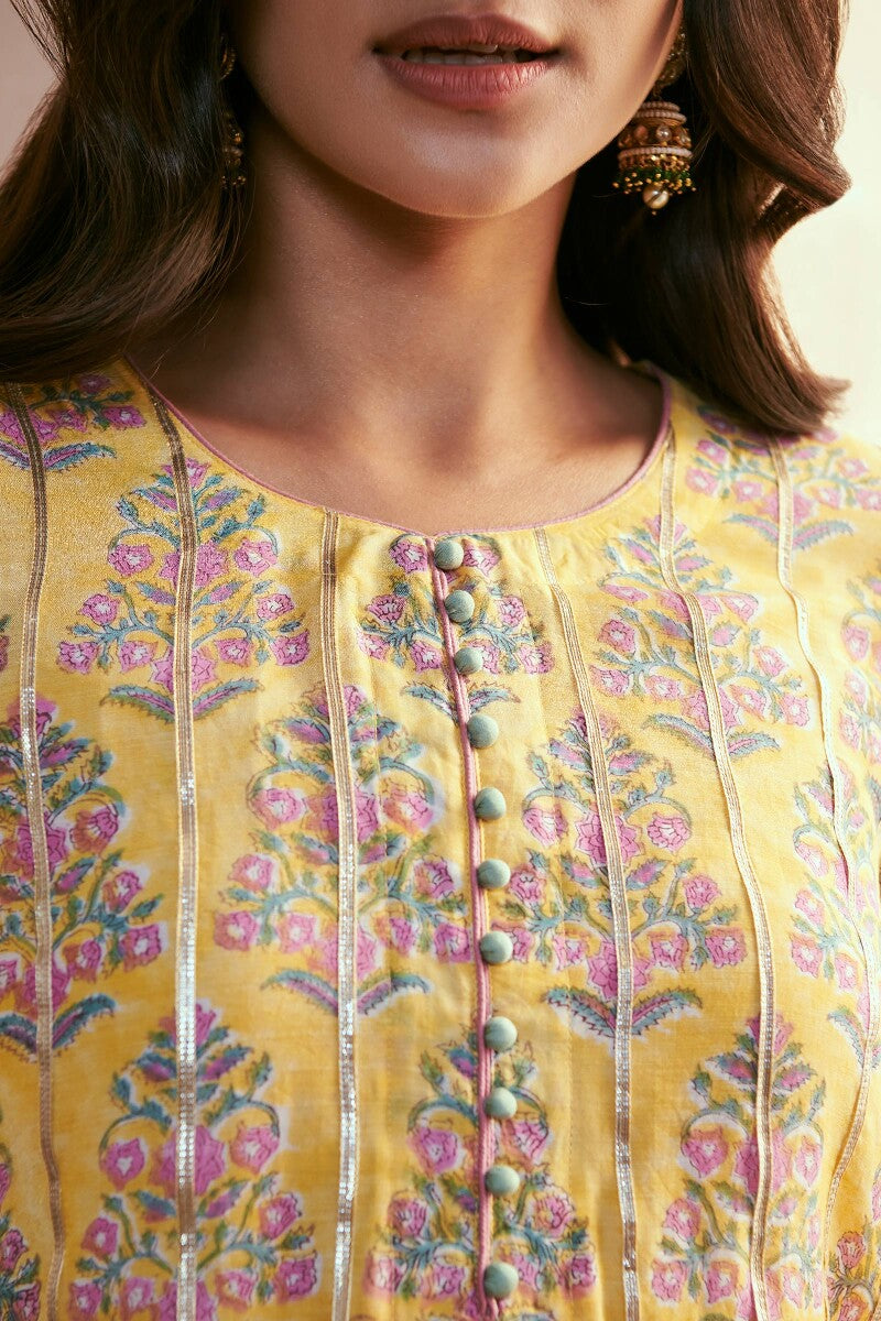 Gauhar Mahira Modal Sanganeri Kurta