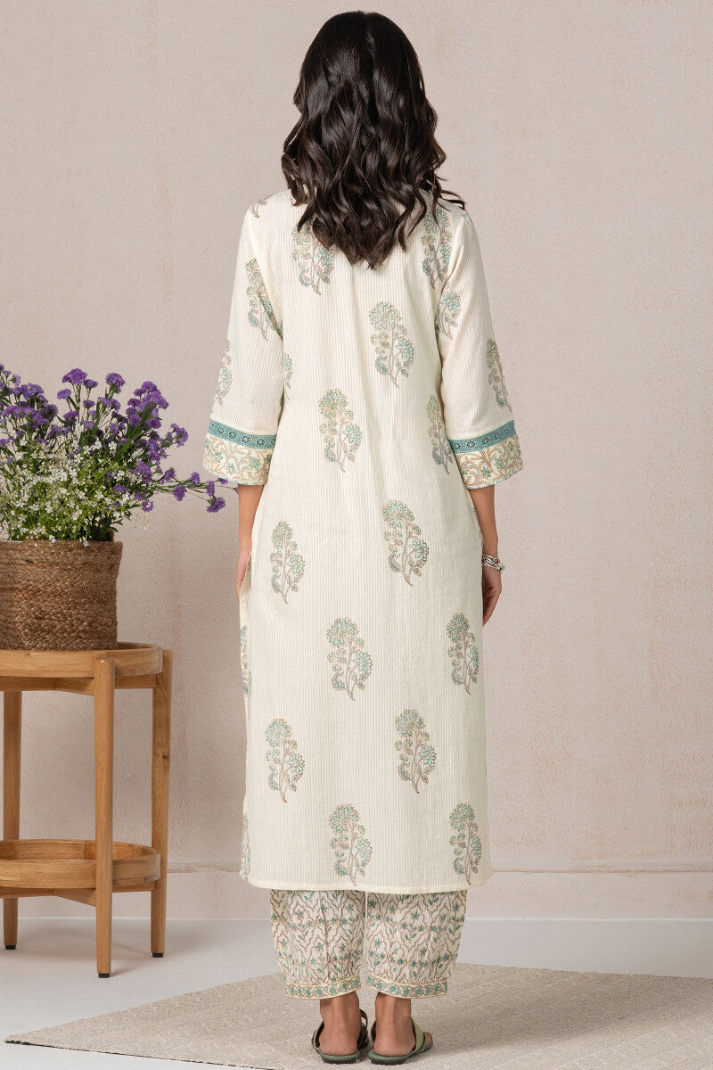 Nasrine Simar Sanganeri Kurta