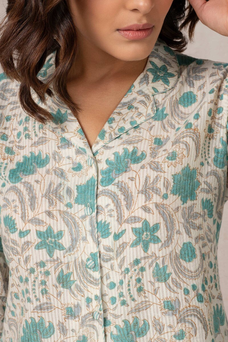 Nasrine Simar Sanganeri Loungewear Set