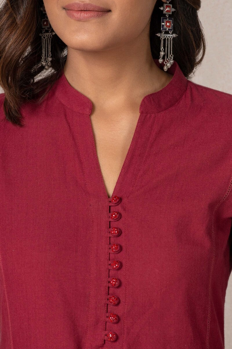 Nasrine Jia Handloom Kurta