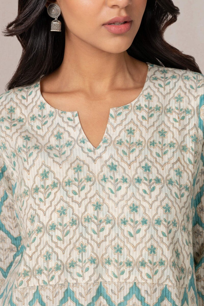 Nasrine Simar Sanganeri Kaftan