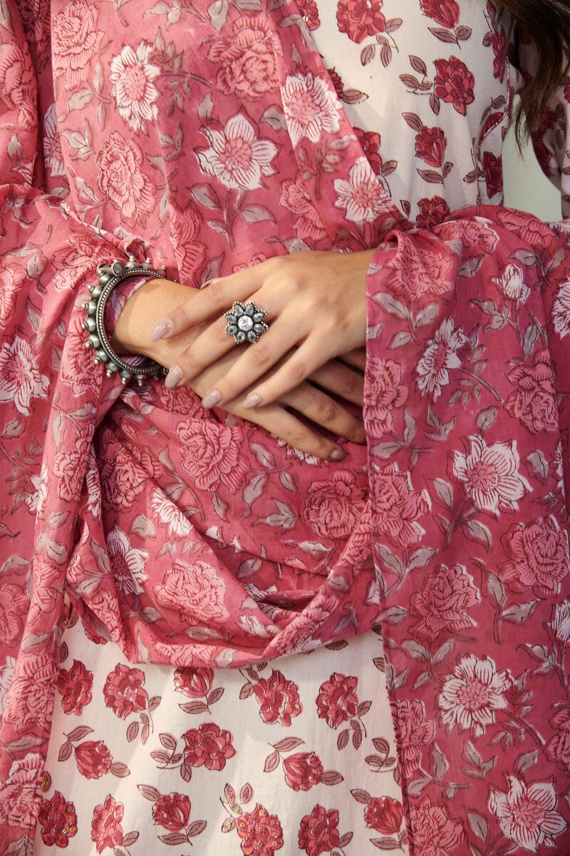 Gulbarg Alizeh Sanganeri Dupatta