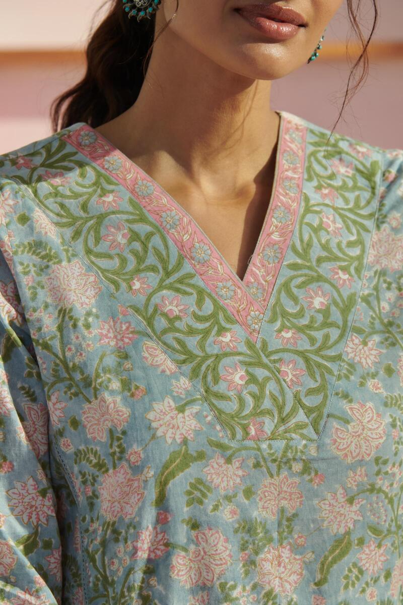Nasrine Suhana Sanganeri Kurti