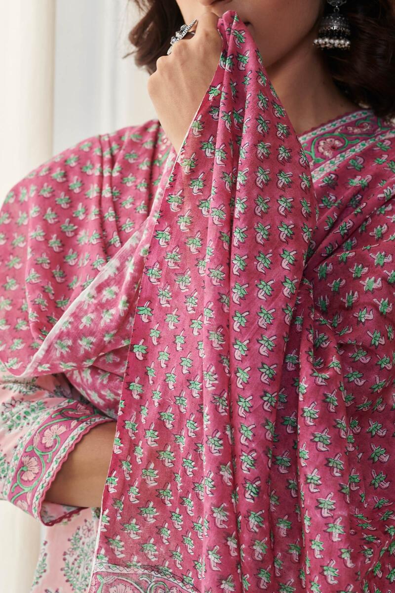 Gauhar Zahida Sanganeri Dupatta