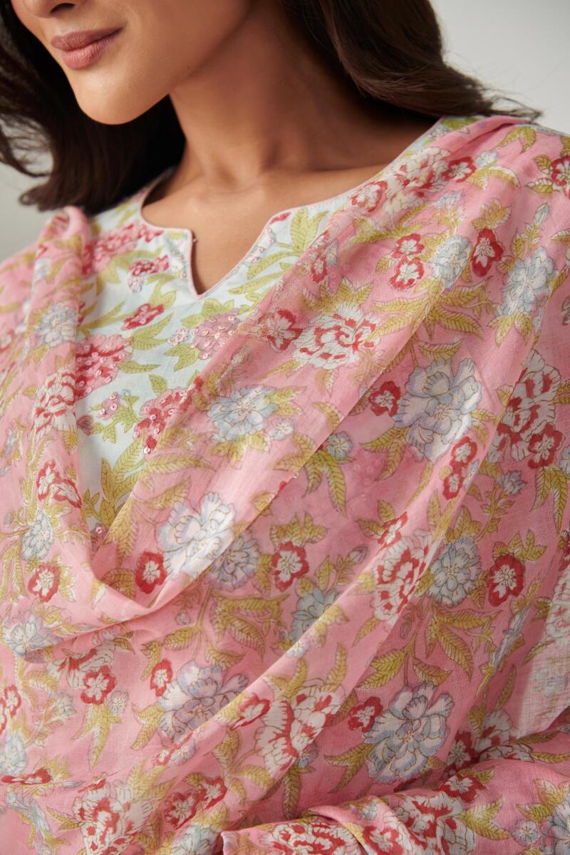 Nasrine Mahira Sanganeri Dupatta
