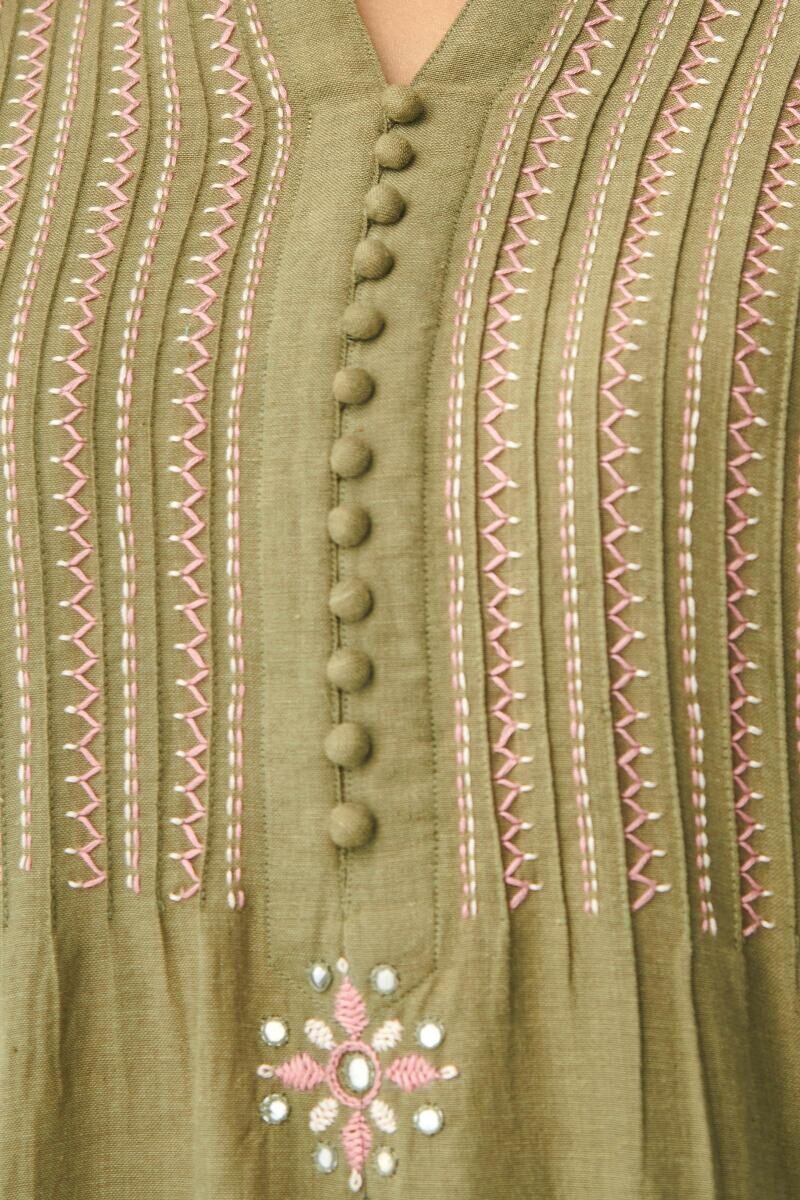 Kashida Maya Handloom Kurta