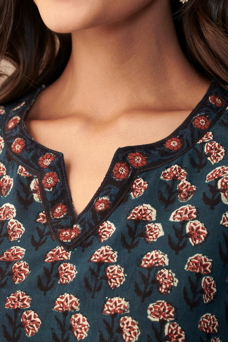 Sehra Fizah Bagru Kurta