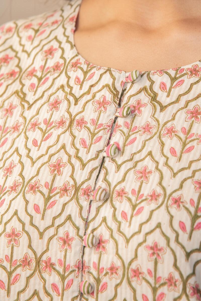 Nasrine Mirza Sanganeri Kaftan