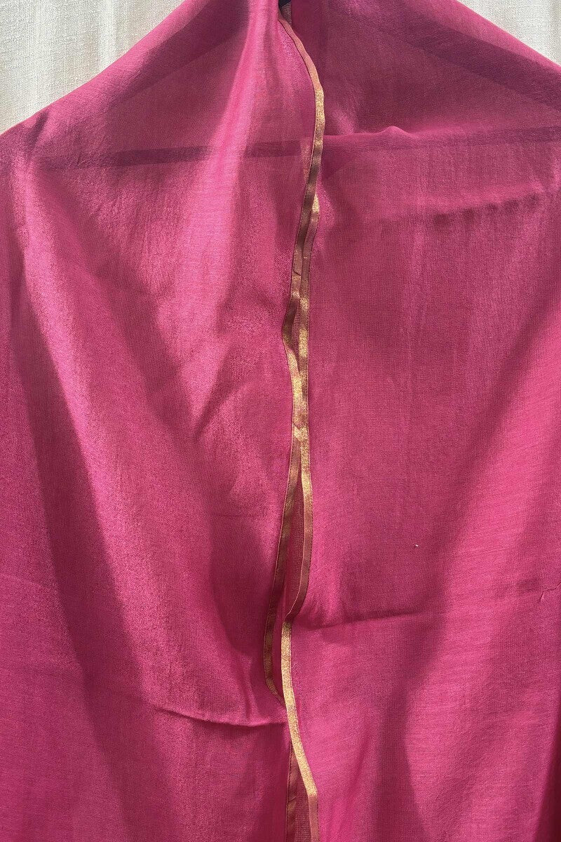 Handcrafted Chanderi Dupatta