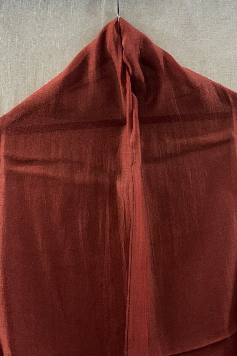 Red Chanderi Dupatta
