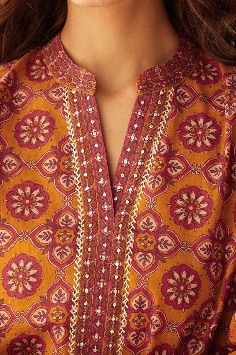 Gauhar Nikhat Sanganeri Kurta