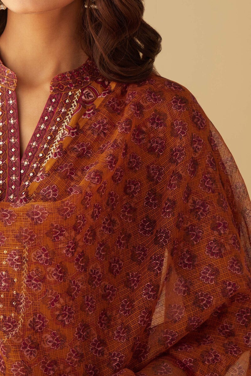 Gauhar Nikhat Sanganeri Dupatta