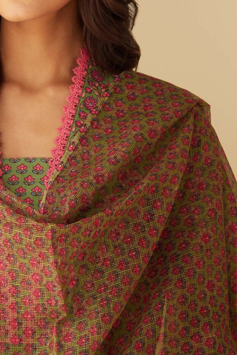 Rosheen Nida Sanganeri Dupatta