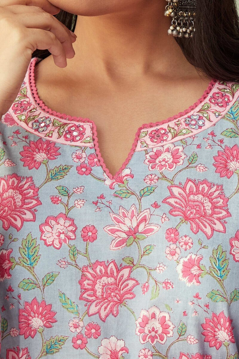 Rosheen Zafia Sanganeri Kurta