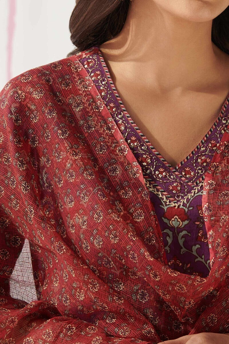 Gauhar Nahida Sanganeri Dupatta