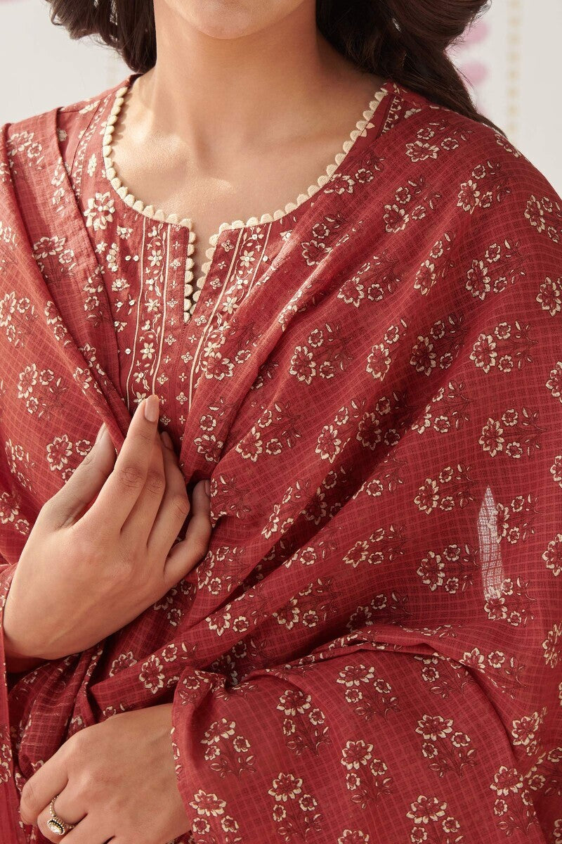 Gauhar Samina Sanganeri Dupatta