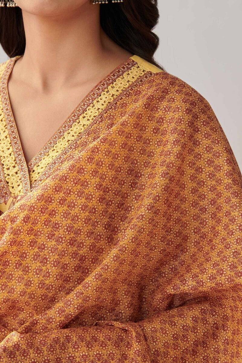 Gulshan Bagh Jiya Sanganeri Dupatta