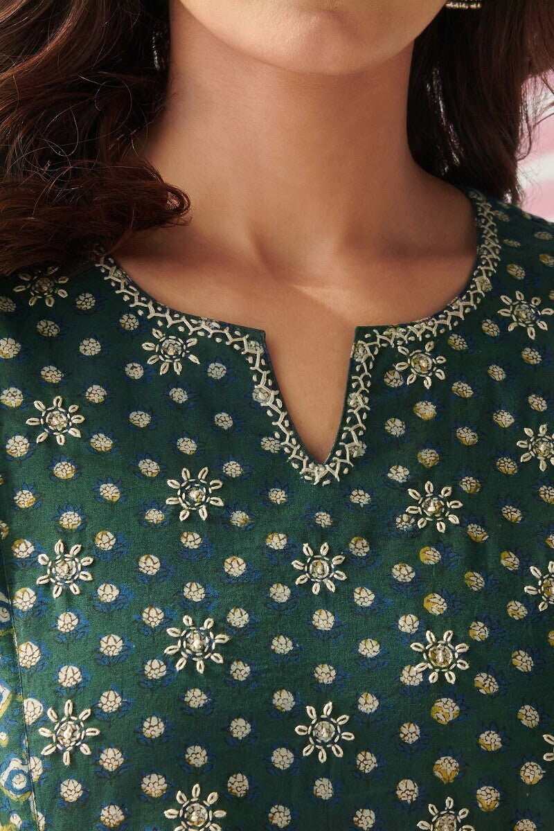 Sehra Mahreen Bagru Kurta