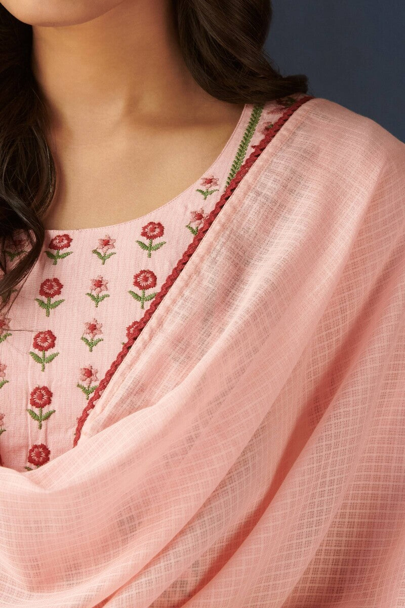 Naadirah Jia Pink Kota Dupatta