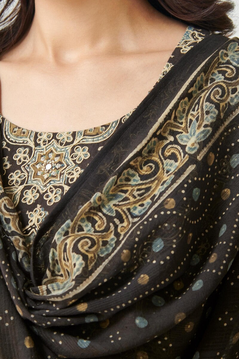 Sehra Rahima Ajrak Dupatta
