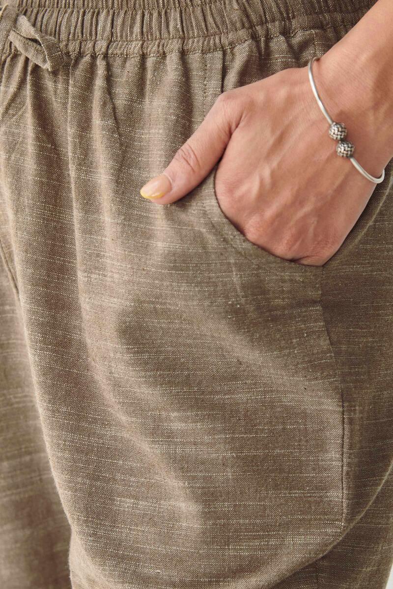 Mirza Farah Handloom Narrow Pants