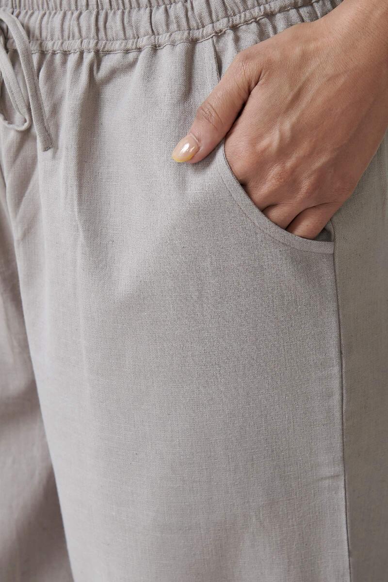Roza Sage Grey Flex Cotton Farsi