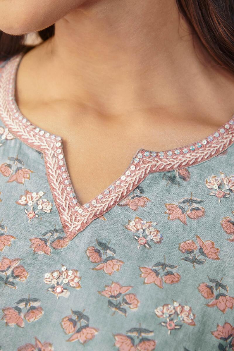 Nasrine Mariyah Sanganeri Kurta