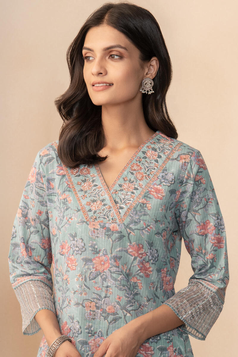 Nasrine Mahi Sanganeri Kurta