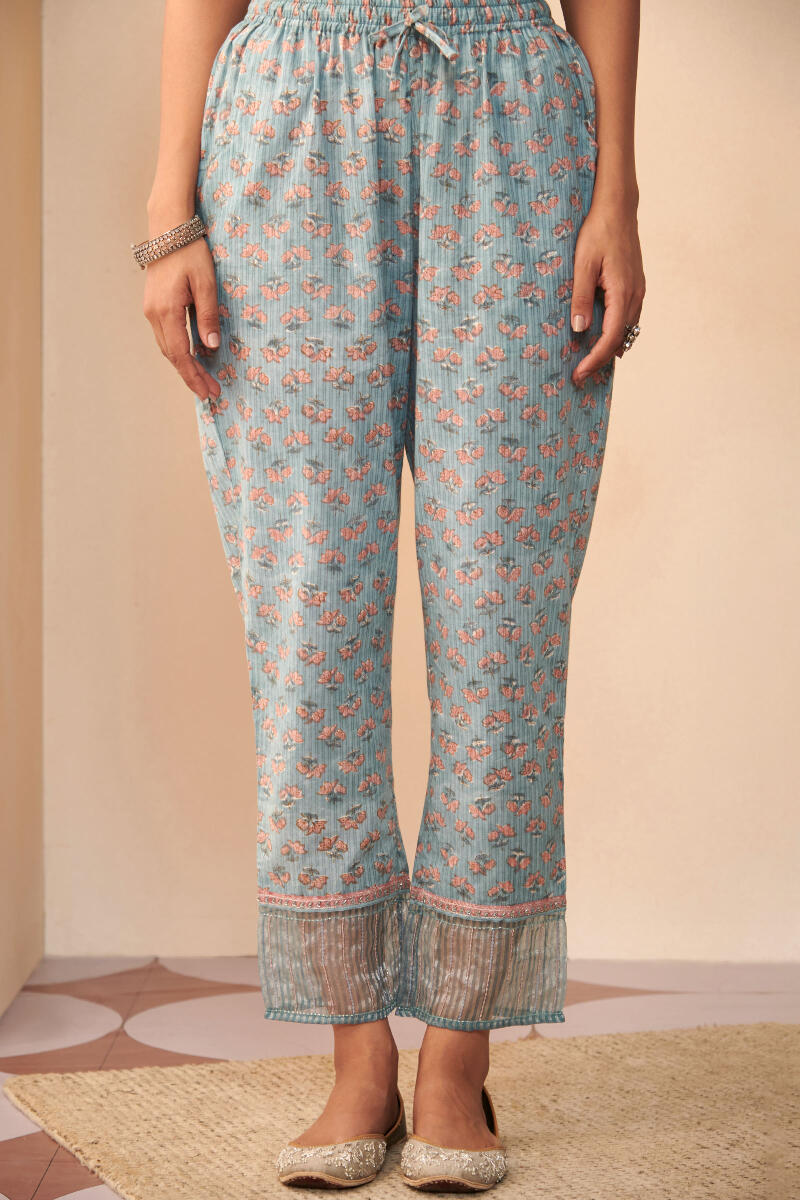 Nasrine Mahi Sanganeri Narrow Pants