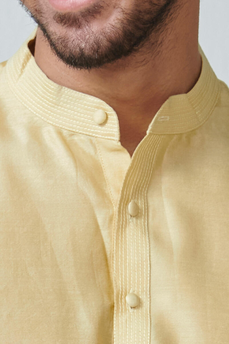 Zaid Manan Chanderi Kurta