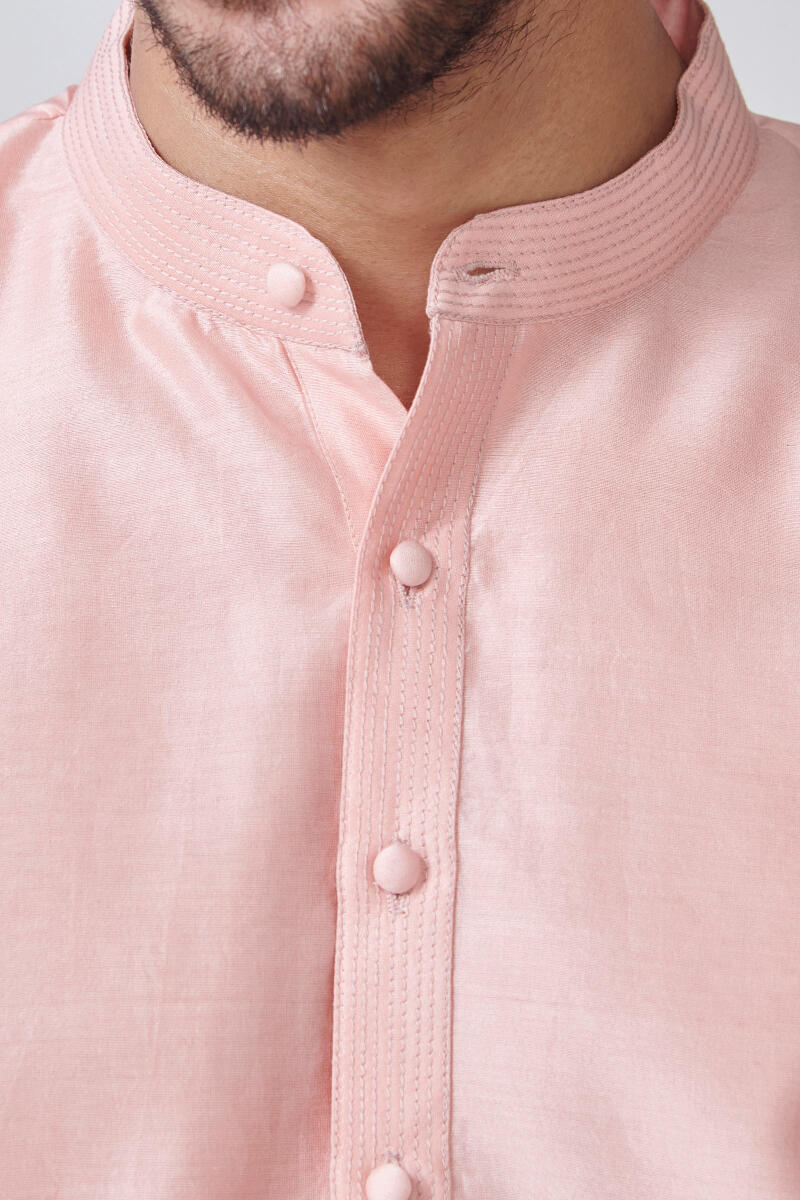 Zaid Samar Chanderi Kurta
