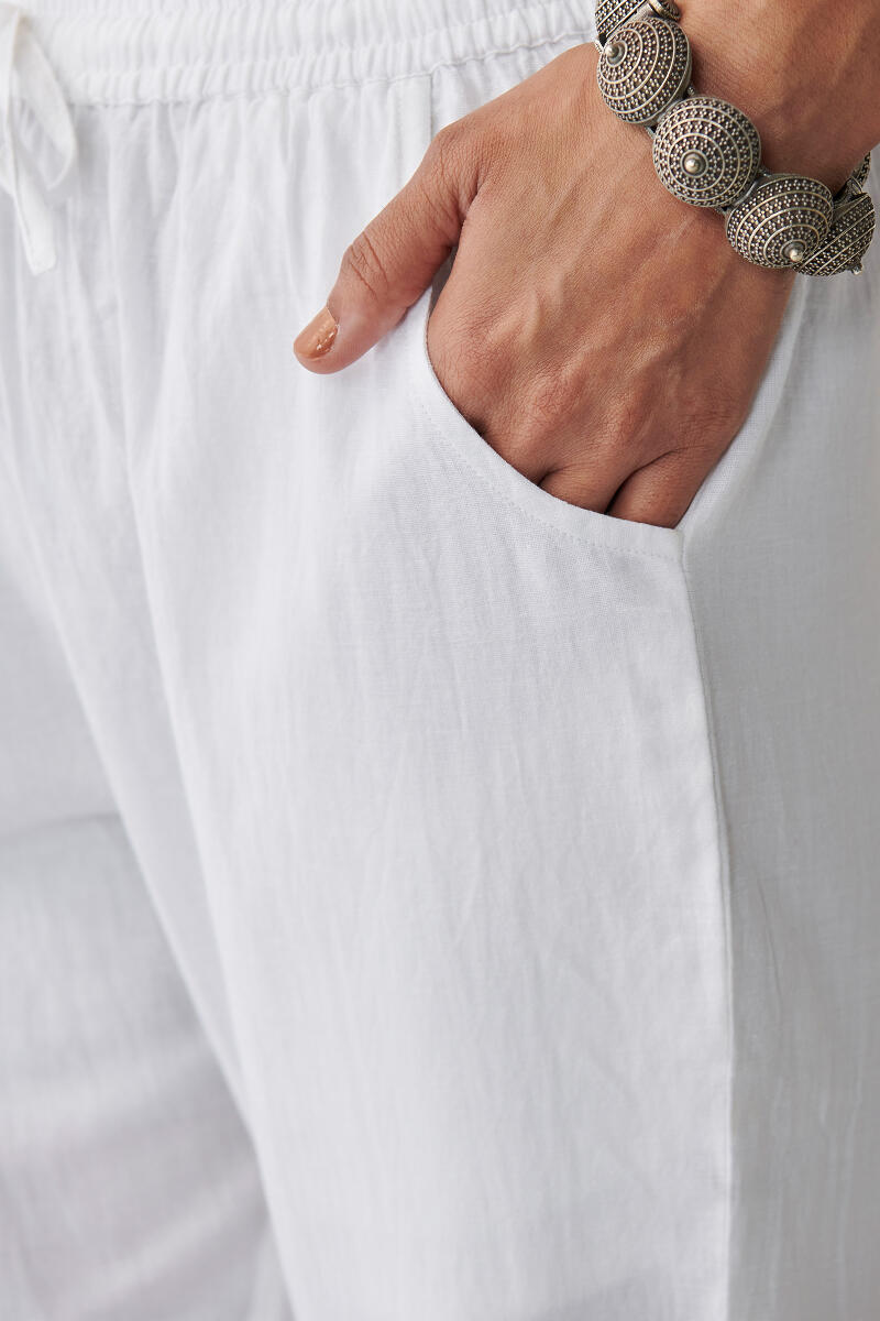 Mirza Zoya Handloom Narrow Pants